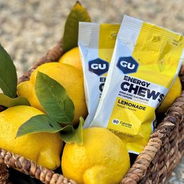GU Nutrición - ENERGY CHEWS 60 G LEMONADE