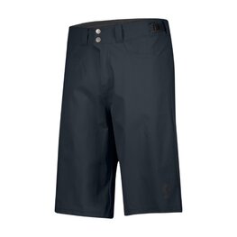 SCOTT pantalones cortos sin tirantes - TRAIL FLOW W/PAD - azul