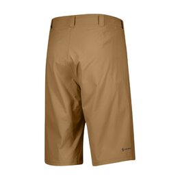 SCOTT pantalones cortos sin tirantes - TRAIL FLOW W/PAD - marrón