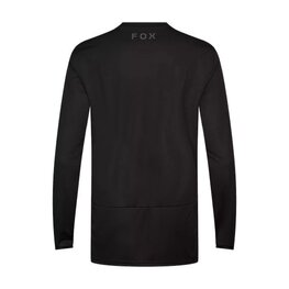 FOX maillot de verano de manga larga - RANGER LS HEAD - negro