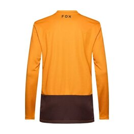 FOX maillot de verano de manga larga - RANGER LS HEAD - marrón