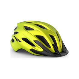 MET casco - CROSSOVER  - amarillo