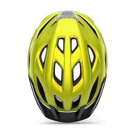 MET casco - CROSSOVER  - amarillo