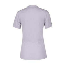 SCOTT jersey de manga corta - TRAIL FLOW ZIP SS W - púrpura