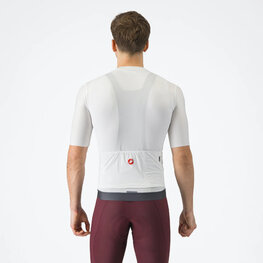CASTELLI jersey de manga corta - ESPRESSO - blanco