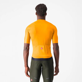 CASTELLI jersey de manga corta - ESPRESSO - naranja