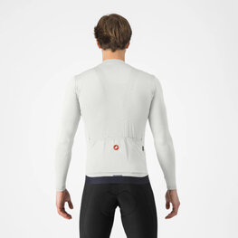 CASTELLI maillot de verano de manga larga - ESPRESSO - blanco