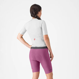 CASTELLI pantalones cortos sin tirantes - ESPRESSO - púrpura