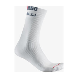CASTELLI calcetines clásicos - BANDITO MERINO 18 - blanco