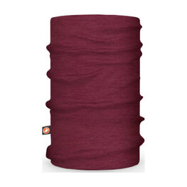 CASTELLI calentador de cuello - MERINO - granate