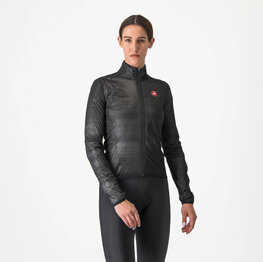 CASTELLI chaqueta impermeable - SQUALL SHELL W - negro