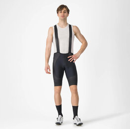 CASTELLI pantalones cortos de tirantes - A/C - negro