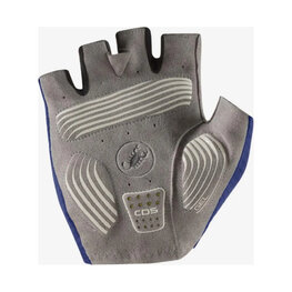 CASTELLI guantes de dedos cortos - ESPRESSO - azul