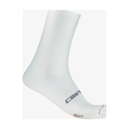 CASTELLI calcetines clásicos - ESPRESSO 18 - blanco