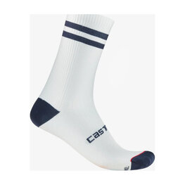 CASTELLI calcetines clásicos - ORIGINALE 18 - blanco/azul