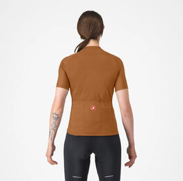 CASTELLI jersey de manga corta - LIBERA 2 - marrón