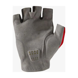 CASTELLI guantes de dedos cortos - ESPRESSO - rojo
