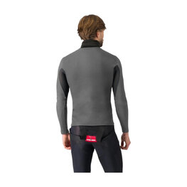 CASTELLI camiseta de manga larga - FLANDERS 2 HIGH NECK - gris