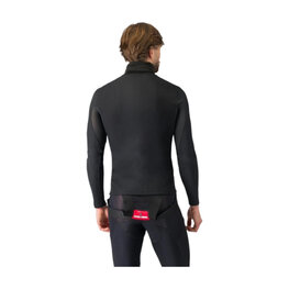 CASTELLI camiseta de manga larga - FLANDERS 2 HIGH NECK - negro