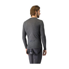 CASTELLI camiseta de manga larga - MEDIO BASE LAYER - gris