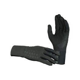 IXS guantes de dedos largos - FLOW WINDBREAKER - negro