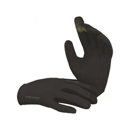IXS guantes de dedos largos - CARVE - negro