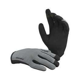 IXS guantes de dedos largos - CARVE - gris/negro