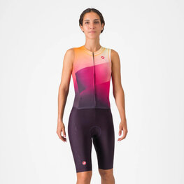 CASTELLI monos - FREE SANREMO 3 - rosa/granate