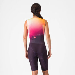 CASTELLI monos - FREE SANREMO 3 - rosa/granate