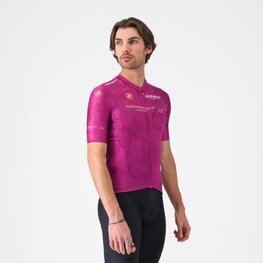 CASTELLI jersey de manga corta - GIRO 108 COMPETIZIONE 3 - púrpura