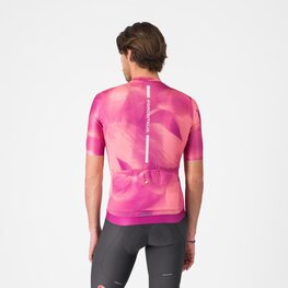 CASTELLI jersey de manga corta - GIRO ESPRESSO - rosa