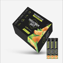ENDORPHIN NUTRITION Nutrición - BOX MAGNESIUM SHOTY ORANGE 25ml/14ks