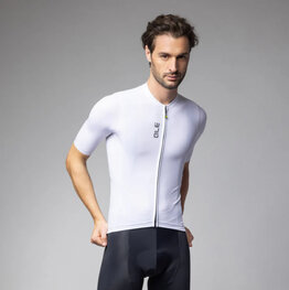 ALÉ jersey de manga corta - COLOR BLOCK PRAGMA - blanco