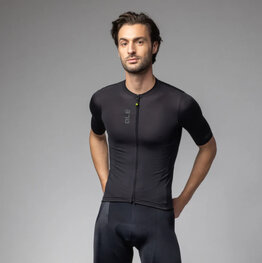 ALÉ jersey de manga corta - COLOR BLOCK PRAGMA - negro