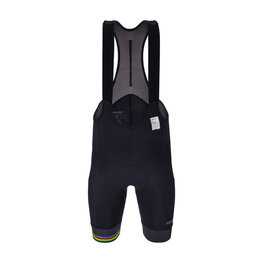 SANTINI pantalones cortos de tirantes - UCI OFFICIAL WORLD CHAMPION - negro