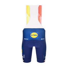 SANTINI pantalones cortos de tirantes - LIDL TREK 2026 FAN LINE