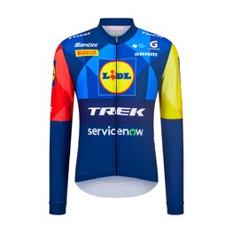 SANTINI maillot de verano de manga larga - LIDL TREK 2026 FAN LINE