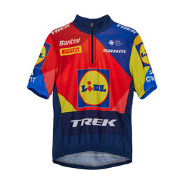 SANTINI jersey de manga corta - LIDL TREK 2025 - multicolor