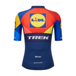 SANTINI jersey de manga corta - LIDL TREK 2025 - multicolor