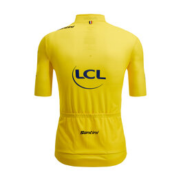 SANTINI jersey de manga corta - TOUR DE FRANCE - YELLOW JERSEY - amarillo