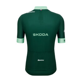 SANTINI jersey de manga corta - TOUR DE FRANCE - GREEN JERSEY - verde