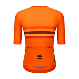 SANTINI jersey de manga corta - UCI WORLD CHAMPION NETHERLANDS - naranja