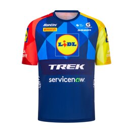 SANTINI Camiseta de manga corta - LIDL TREK 2026 FAN LINE