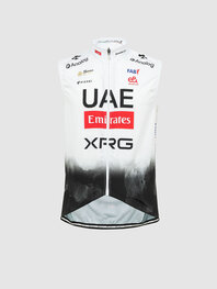 PISSEI chaleco - UAE TEAM EMIRATES 2025 - blanco/negro