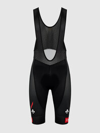 PISSEI pantalones cortos de tirantes - UAE TEAM EMIRATES - XRG 2026 MAGISTRALE OFFICIAL - negro