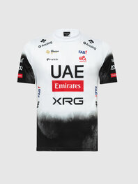 PISSEI Camiseta de manga corta - UAE TEAM EMIRATES 2025  - blanco/negro