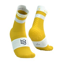 COMPRESSPORT calcetines clásicos - PRO RACING SOCKS V4.0 RUN - amarillo
