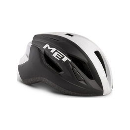 MET casco - STRALE  - negro/blanco