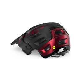 MET casco - ROAM MIPS - negro/rojo