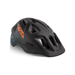 MET casco - ELDAR - negro/naranja